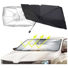 Auto Sunshade Umbrella – Versatile Windshield Protection for Heat Insulation and UV Shielding in Cars and SUVs