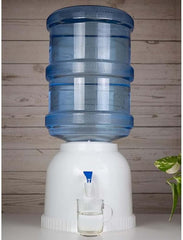 Water Dispenser DWD-03 White | Compact 5 Gallon Countertop Model for Home and Office | Dishwasher Safe