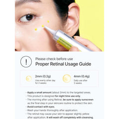 Vita A Retinal Shot Tightening Booster. Advanced retinal serum for deep wrinkles, firming & skin renewal. All skin types.