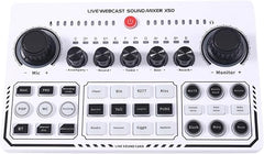 X50 Live Professional Recording Studio Sound Card – USB Sound Card & Live Broadcast Audio Mixer Interface | Perfect for Podcasts, Streaming, and Music Production | Studio-Quality Audio