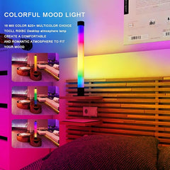 Smart LED Light Bar RGB Lights | Bluetooth App Remote Control | 3-in-1 16 Million Colors | TV Backlight for Room, Movies, PC, Gaming Setup - 2PCS